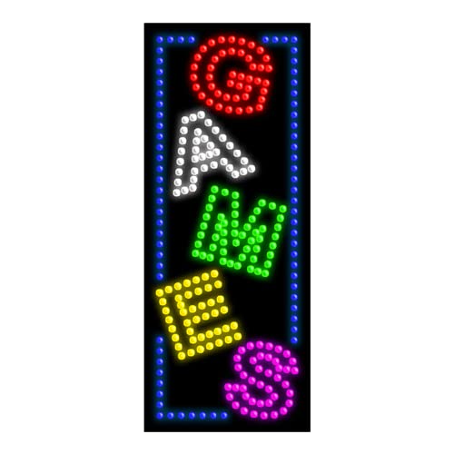 LED Dot Matrix Sign for Games - Customizable Display #20987 | Perfect for Arcades, Gaming Rooms & Events
