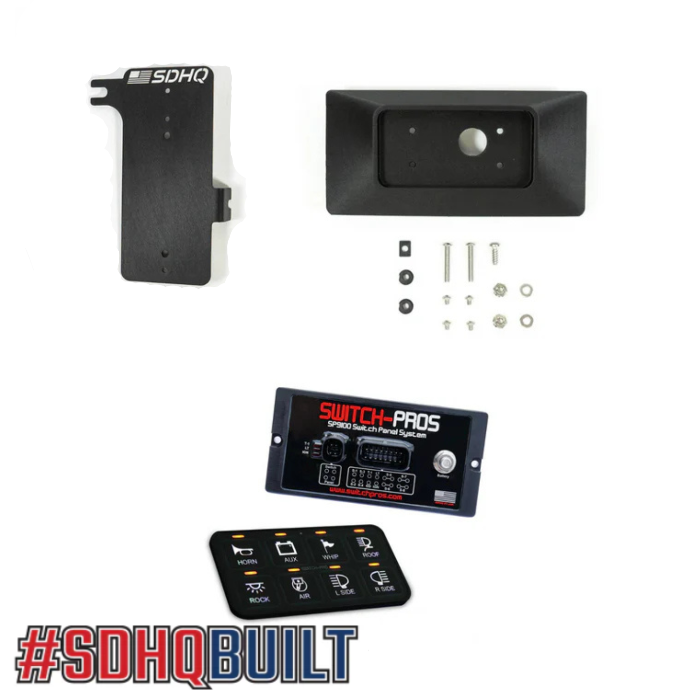 2024 Ford Ranger Complete Switch Pros Kit - High-Performance Off-Road Lighting Control System for Adventure & Overlanding