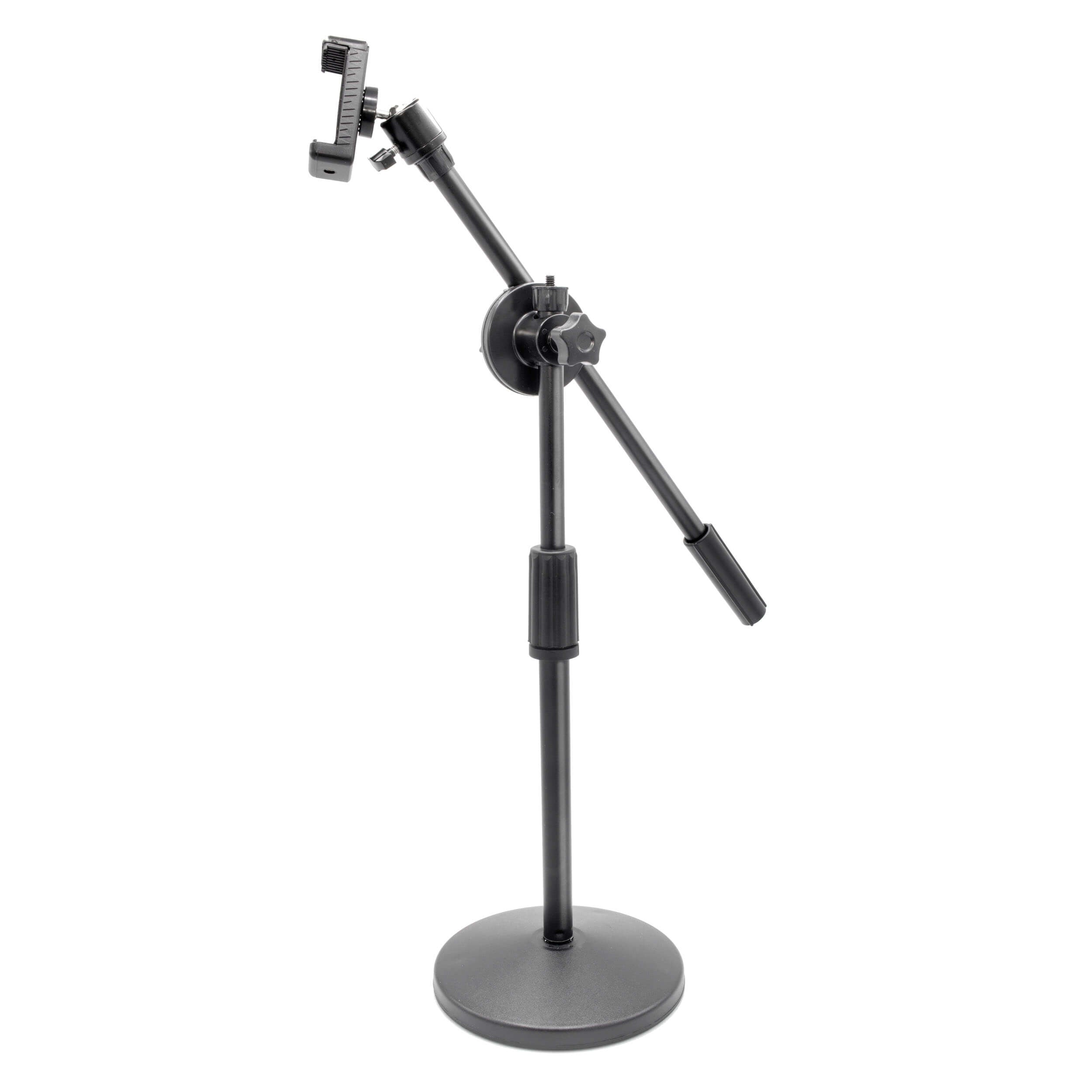 360° Adjustable Smartphone Table Top Boom Stand - Perfect for Flat Lay Photography, Live Streaming & Video Recording - Ideal for Content Creators, Vloggers & Social Media Influencers