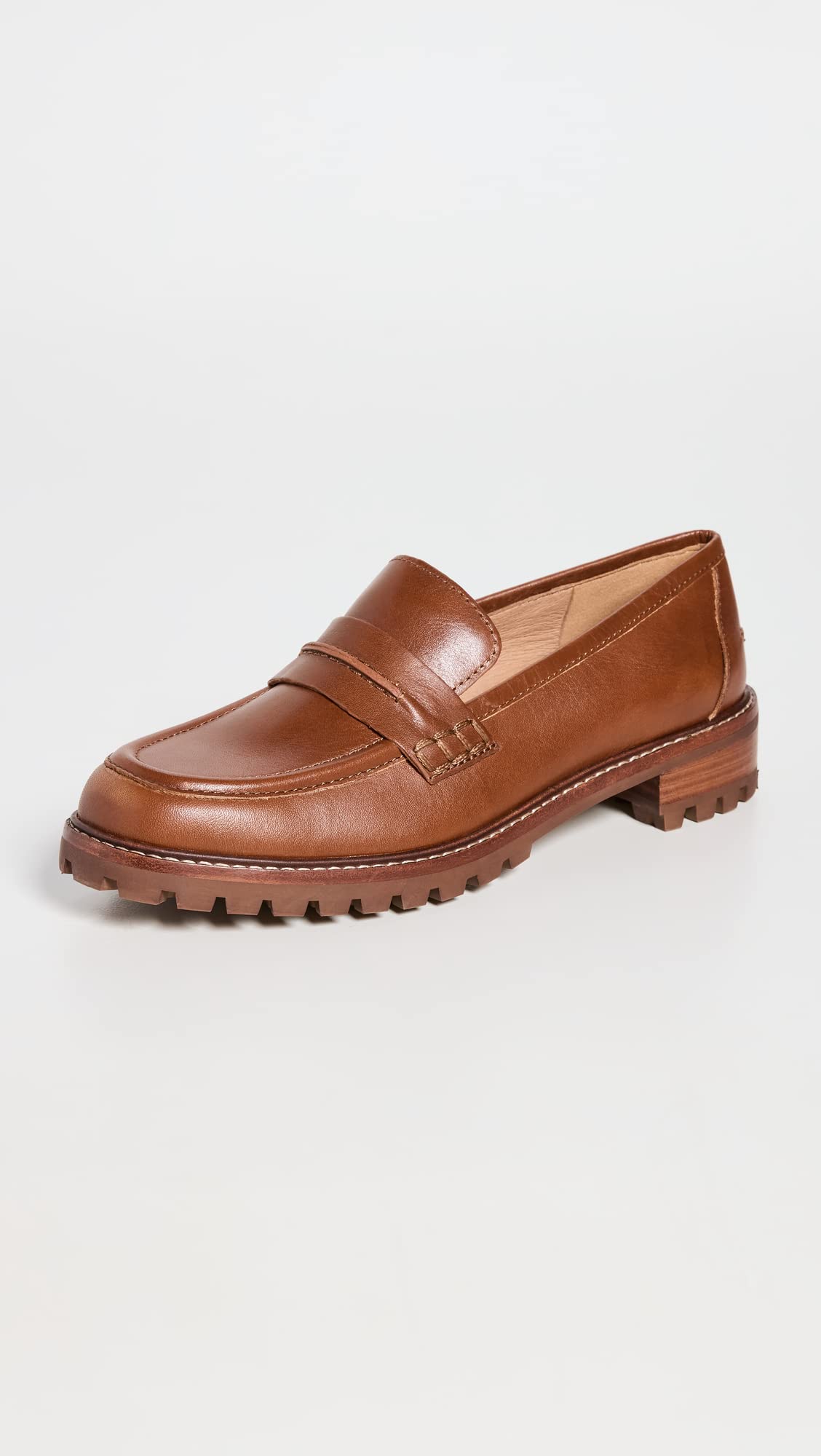 Madewell Women's The Corinne Lugsole Loafers - Comfortable Slip-On Shoes for Women | Casual & Office Wear | Perfect for Work, Travel & Everyday Outfits