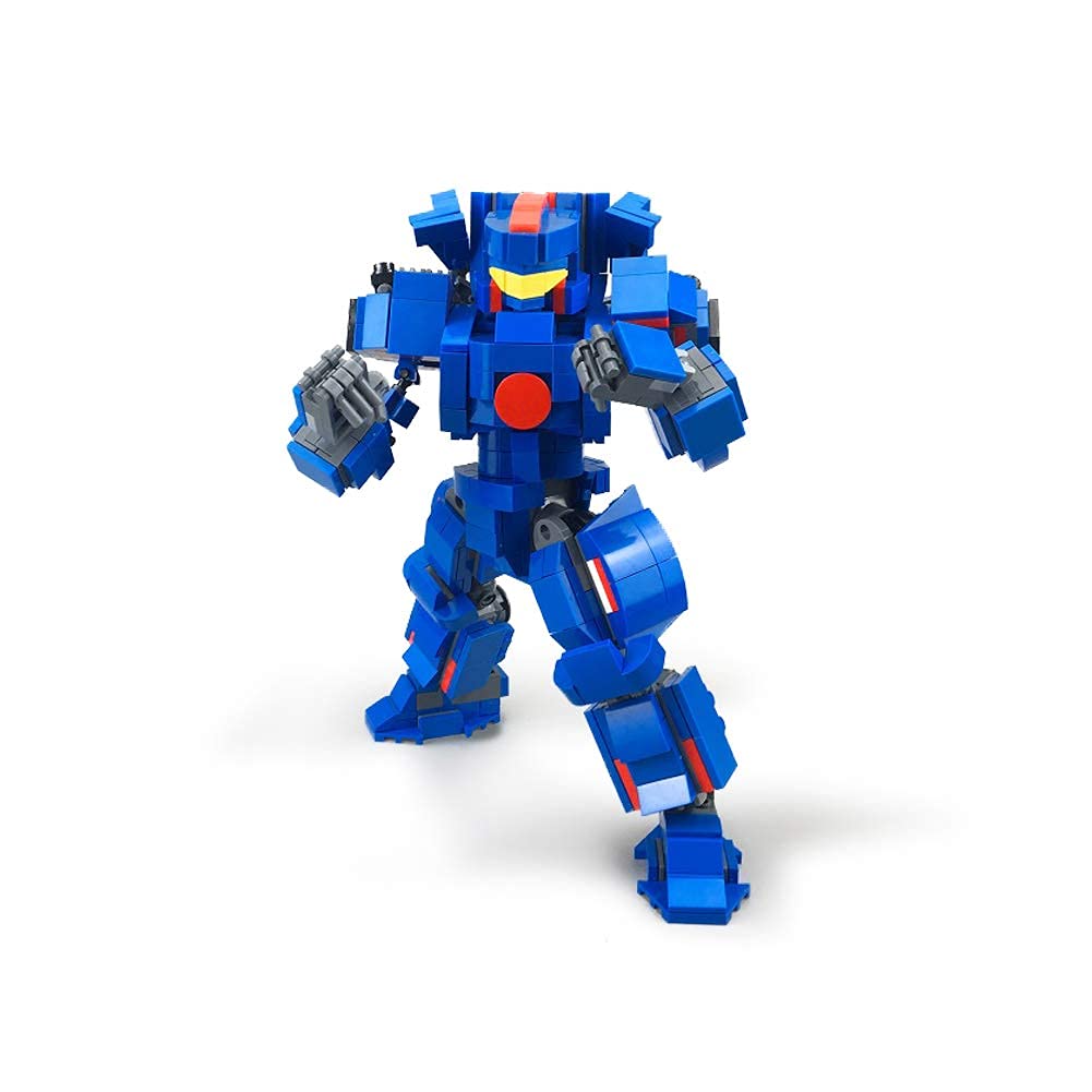 Dangerous Wanderer MOC Frame Mech Robot Building Blocks Set - 590 Pieces STEM Toy for Adults & Kids | Creative Construction, DIY Projects & Collectible Display