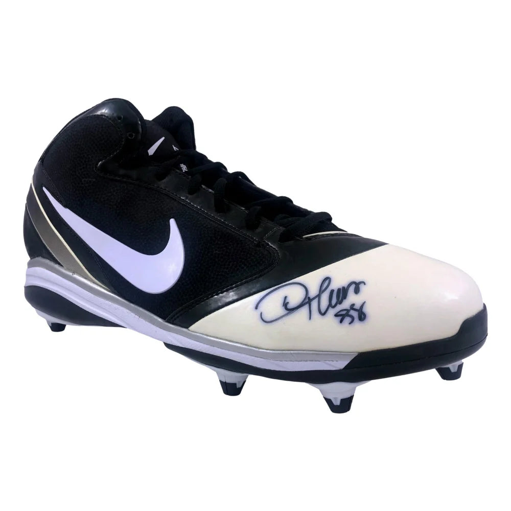 Demaryius Thomas Autographed Football Cleats - Denver Broncos Signed with JSA COA - Perfect for Collectors, Fans, and Sports Memorabilia Displays