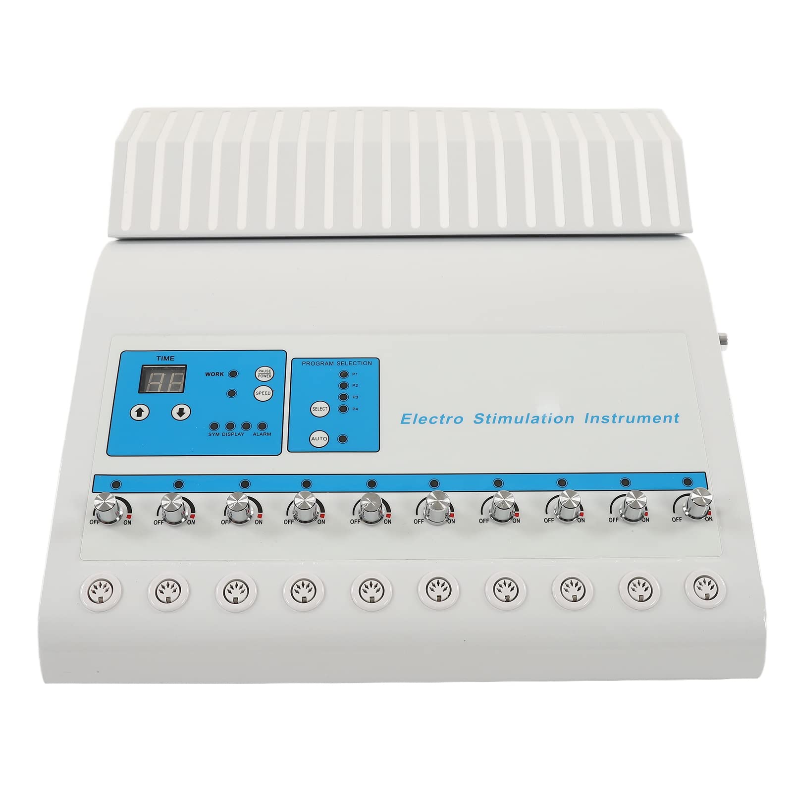 Microcurrent Body Sculpting Machine for Muscle Relaxation & Fat Reduction - 4 Waveform Modes for Beauty Salon & Home Use - Ankle & Full Body Slimming (UK 220V) - Perfect for Post-Workout Recovery & Spa Treatments