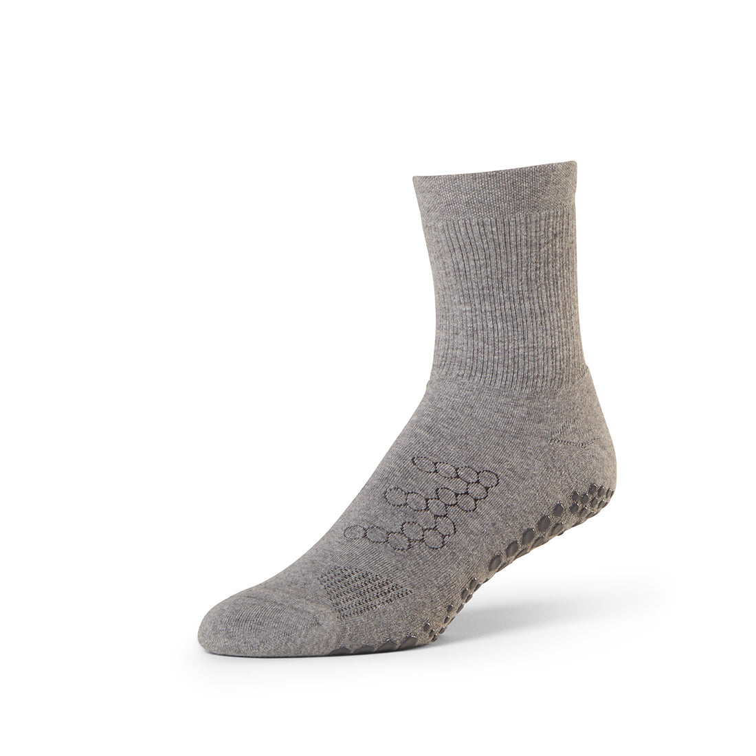 Non-Slip Crew Grip Socks for Women & Men - Anti-Skid Yoga, Pilates, Barre Workout Socks with Arch Support - Perfect for Dance, Gym, Hospital & Home Use