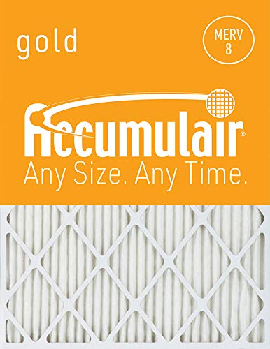 Accumulair Gold 30x32x1 MERV 8 Air Filter - Furnace Filter for Home HVAC Systems, AC Units & Air Purifiers - Improves Indoor Air Quality, Traps Dust, Pollen & Pet Dander