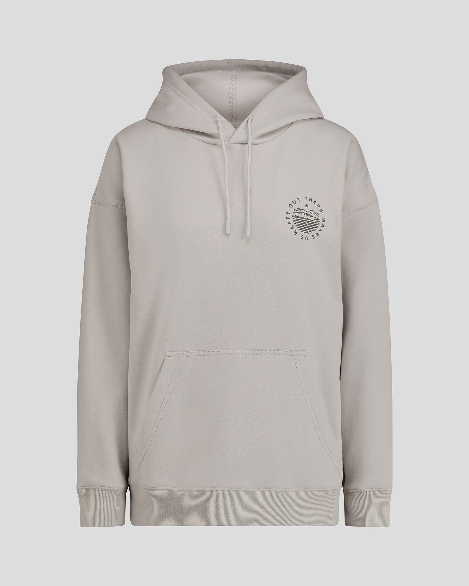 Women's Oversized Logo Slouchy Hoodie - Lightweight & Breathable for Casual Wear - Perfect for Lounging, Running Errands & Street Style Fashion