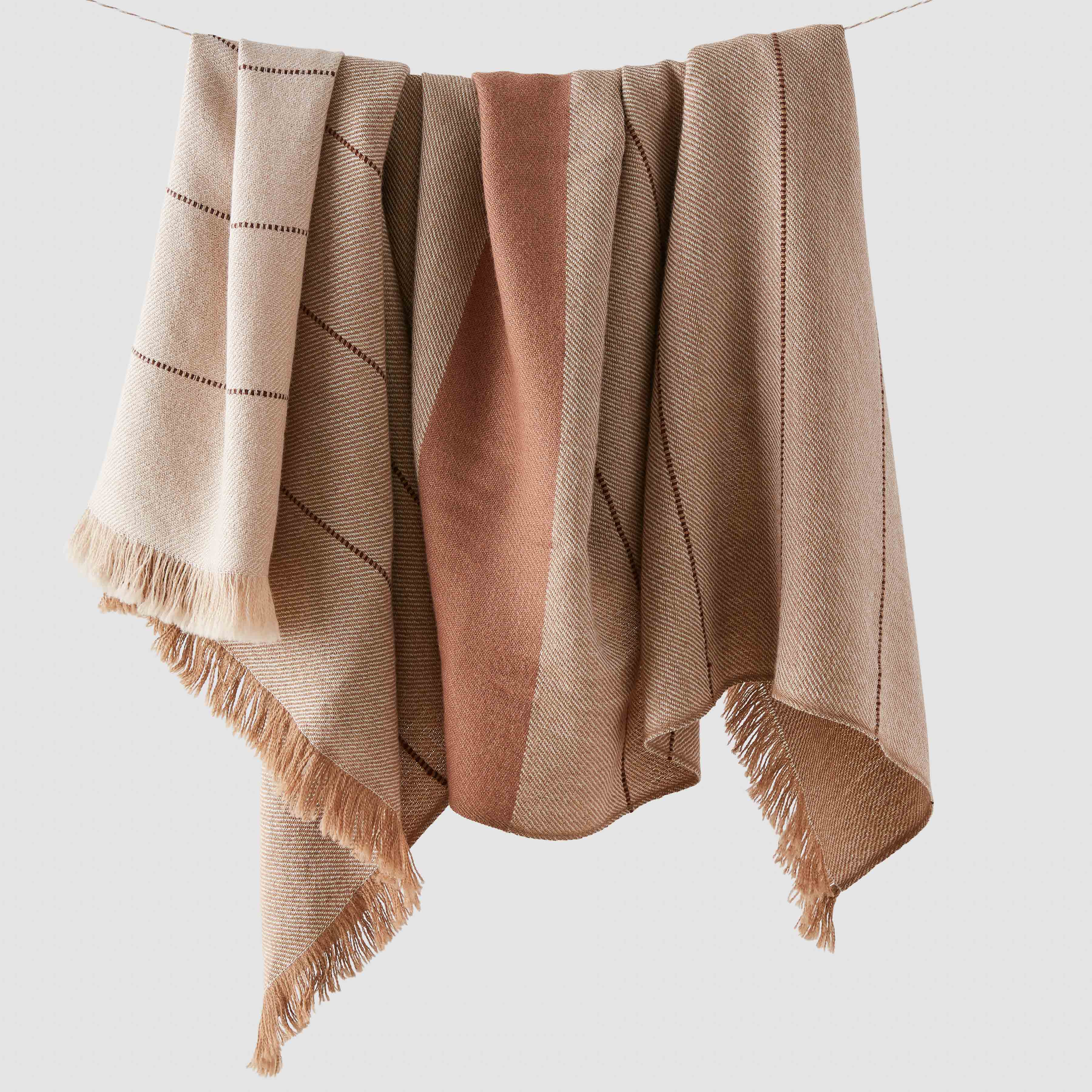 Soft Marisol Alpaca Throw Blanket - Luxurious 100% Alpaca Wool for Cozy Home & Travel - Perfect for Sofa, Bed, and Outdoor Picnics