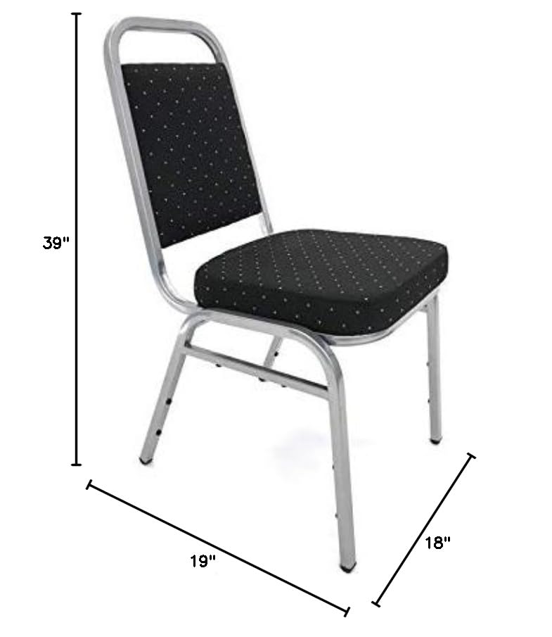 Premium Stretch Scuba Fitted Banquet Chair Covers - 10 Pack White - Elegant Wedding & Party Decor, Dining Reception Supplies - Perfect for Banquets, Ceremonies, and Special Events