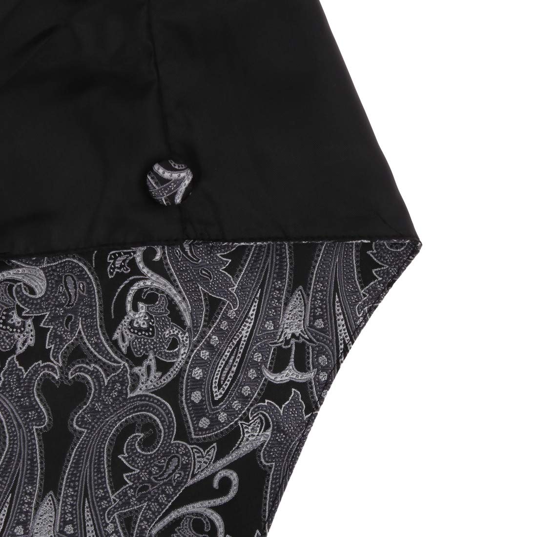 Epoint Men's Fashion Paisley Microfiber Dress Tuxedo Vest & Neck Tie Set - Formal Wedding, Prom, Party & Business Attire