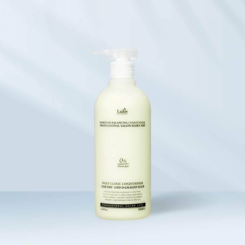 Lador Moisture Balancing Conditioner for Dry Hair - Korean K-Beauty Hair Care Product | Hydrating & Nourishing Treatment for Damaged Hair at Home or Salon