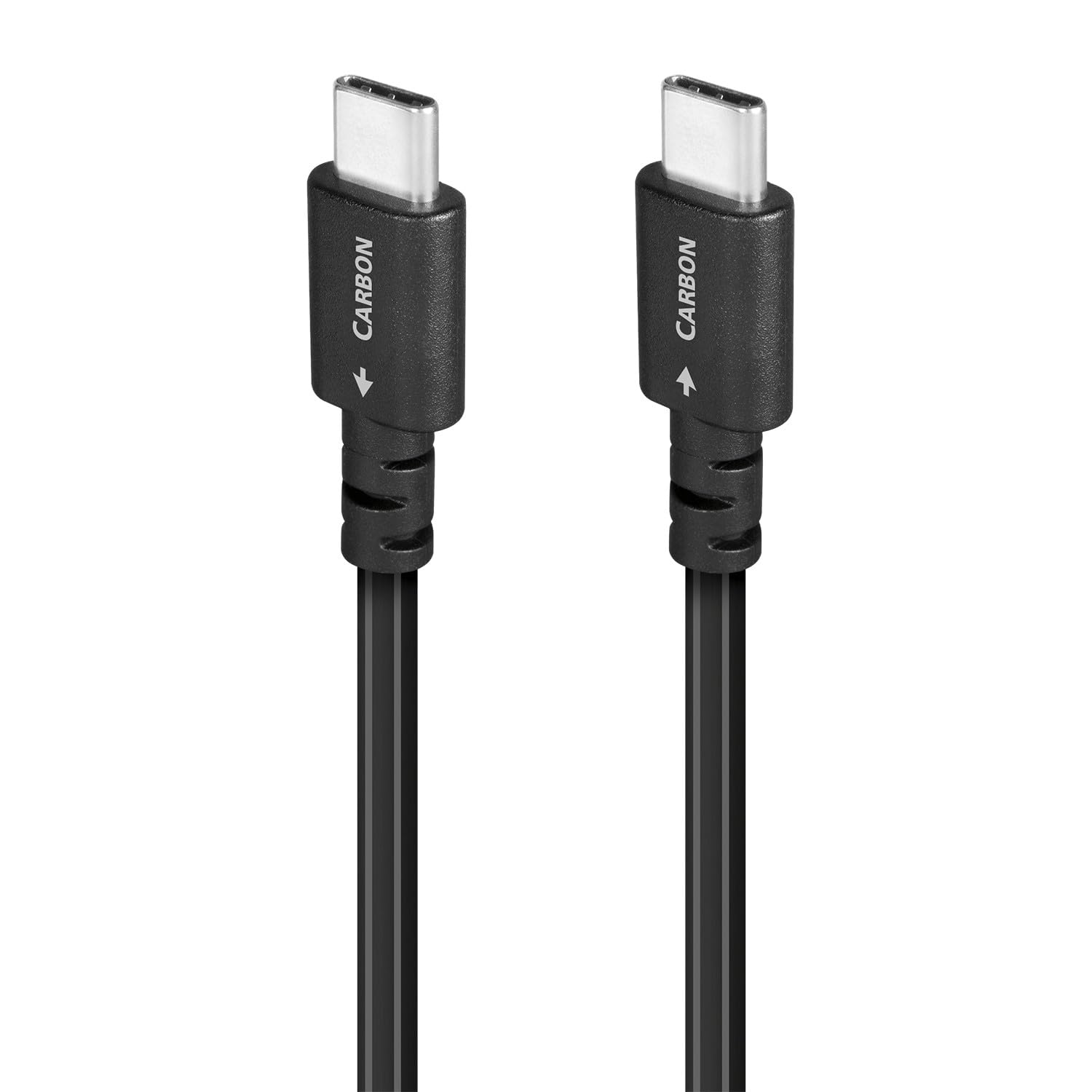 AudioQuest Carbon 0.75m USB-C to USB-C High-Speed Digital Audio Cable for Hi-Fi Systems, Studio Monitors & Mobile Devices