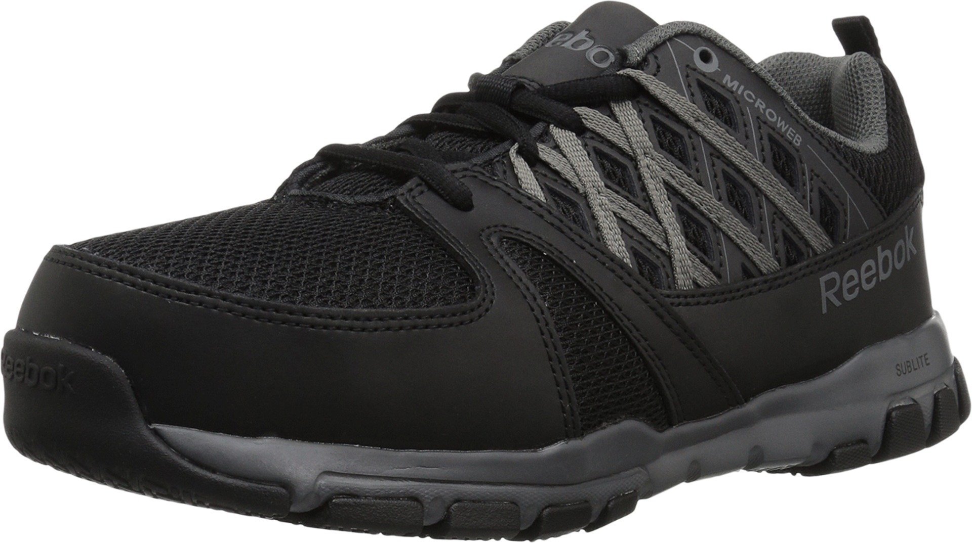 Reebok Men's RB4443 Steel Toe Work Shoes - Athletic & Safety for Construction