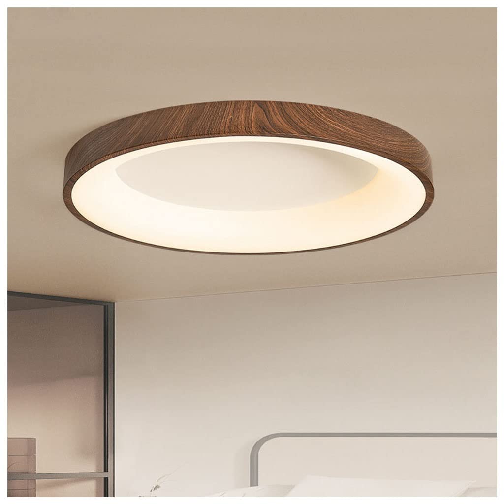 Modern LED Ceiling Light - Dimmable Flush Mount Acrylic Lamp with Trichromatic Lighting (White/Neutral/Warm) 29W, 30x30cm - Perfect for Living Room, Dining Room, Bedroom & Home Office Decor