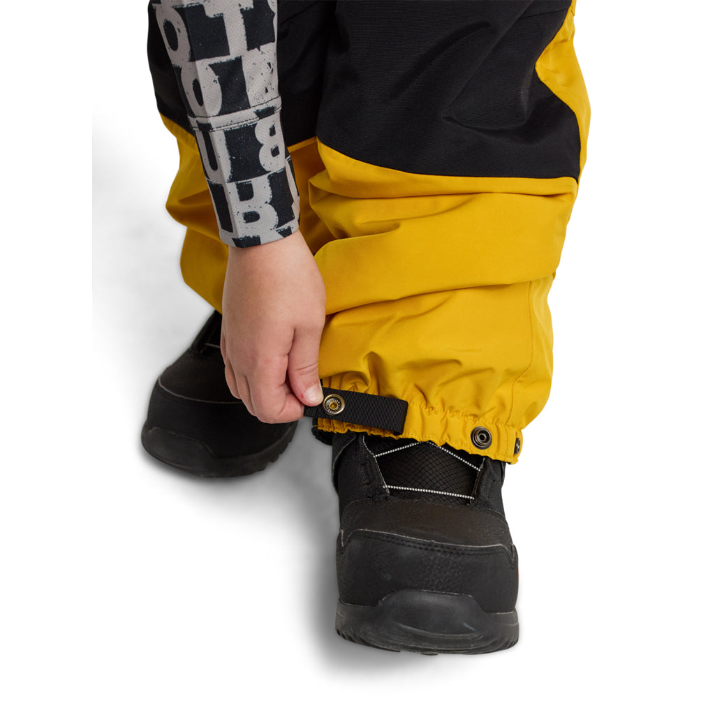 Burton Powline GORE-TEX Bib Pants for Kids - Waterproof Snowboard Pants (2025 Model) - Perfect for Winter Sports & Outdoor Adventures