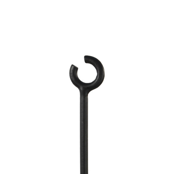 Sturdy O Hook Railing Pole for Outdoor String Lights - Perfect for Patio, Garden, and Backyard Decorations