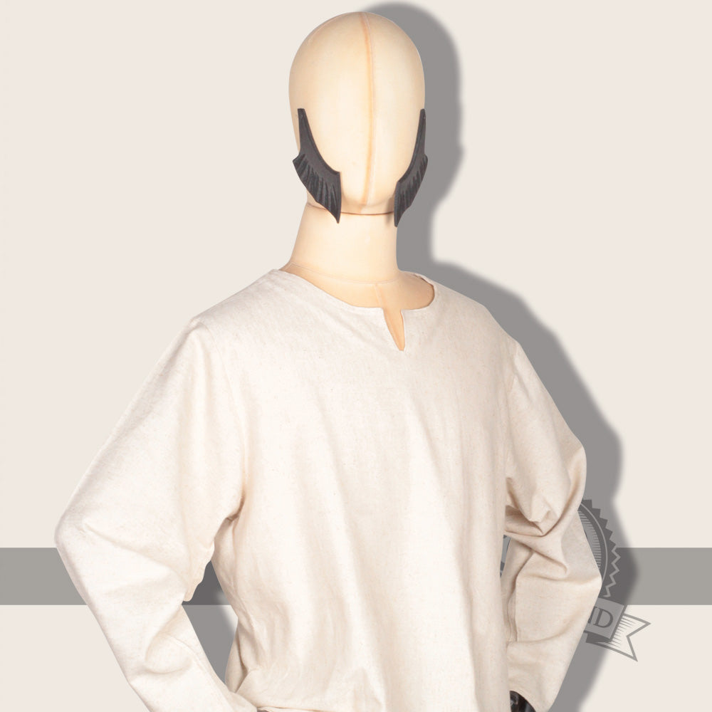 Lonicera Natural Cotton Shirt for Men - Breathable & Comfortable Casual Wear for Outdoor Activities and Daily Use