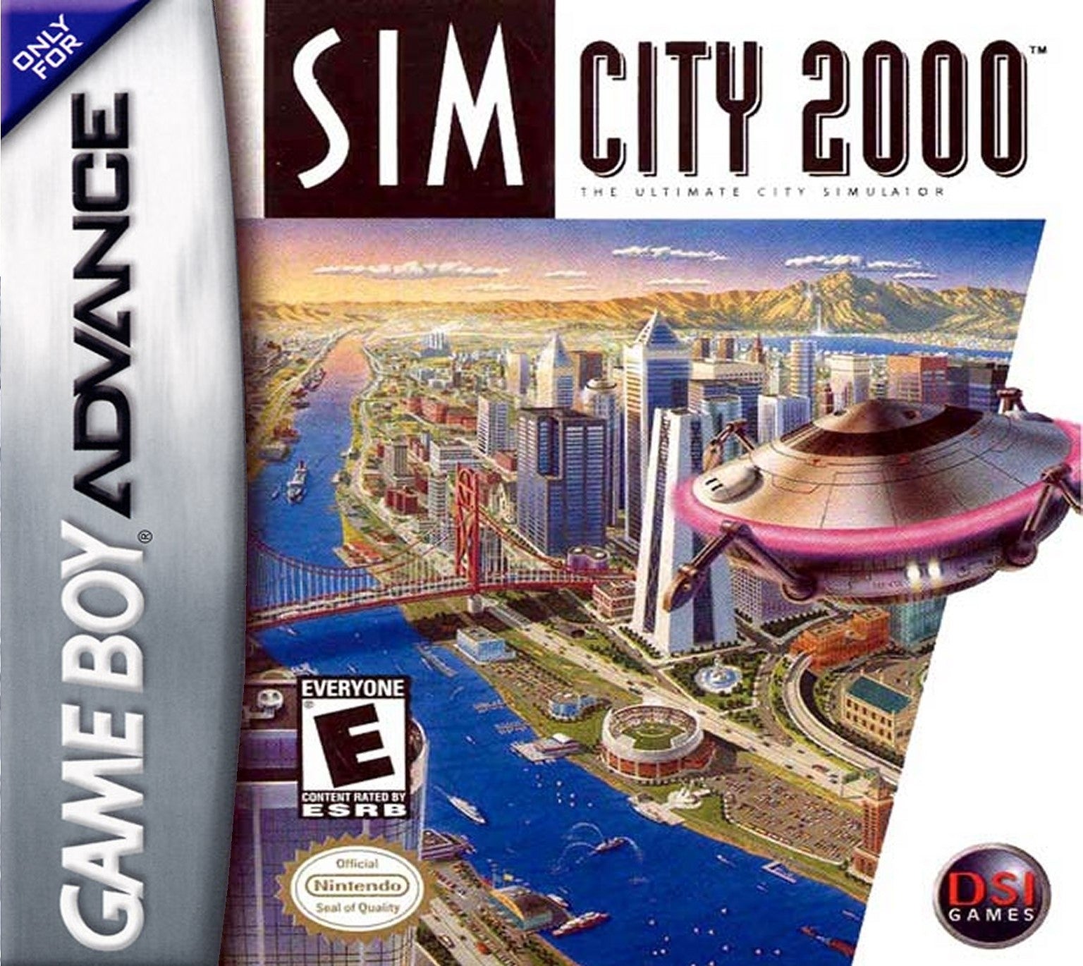 Used SimCity 2000 Game Boy Advance Video Game - Retro Gaming Collectible for Nintendo GBA Handheld Console | Perfect for Classic Gamers & Collectors