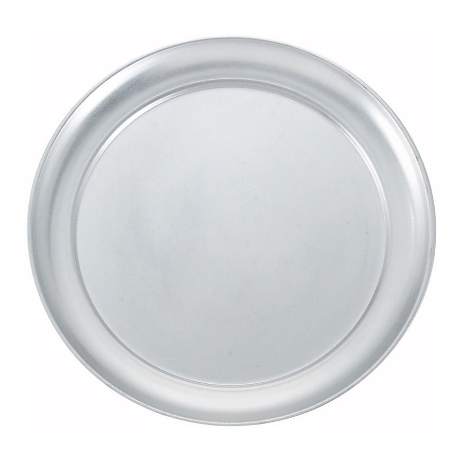 Winco 12-Inch Round Pizza Pan with Wide Rim - Heavy Duty Commercial Grade Baking Sheet for Perfect Homemade Pizzas, Breads & Pastries - Ideal for Restaurants, Pizzerias & Home Cooking