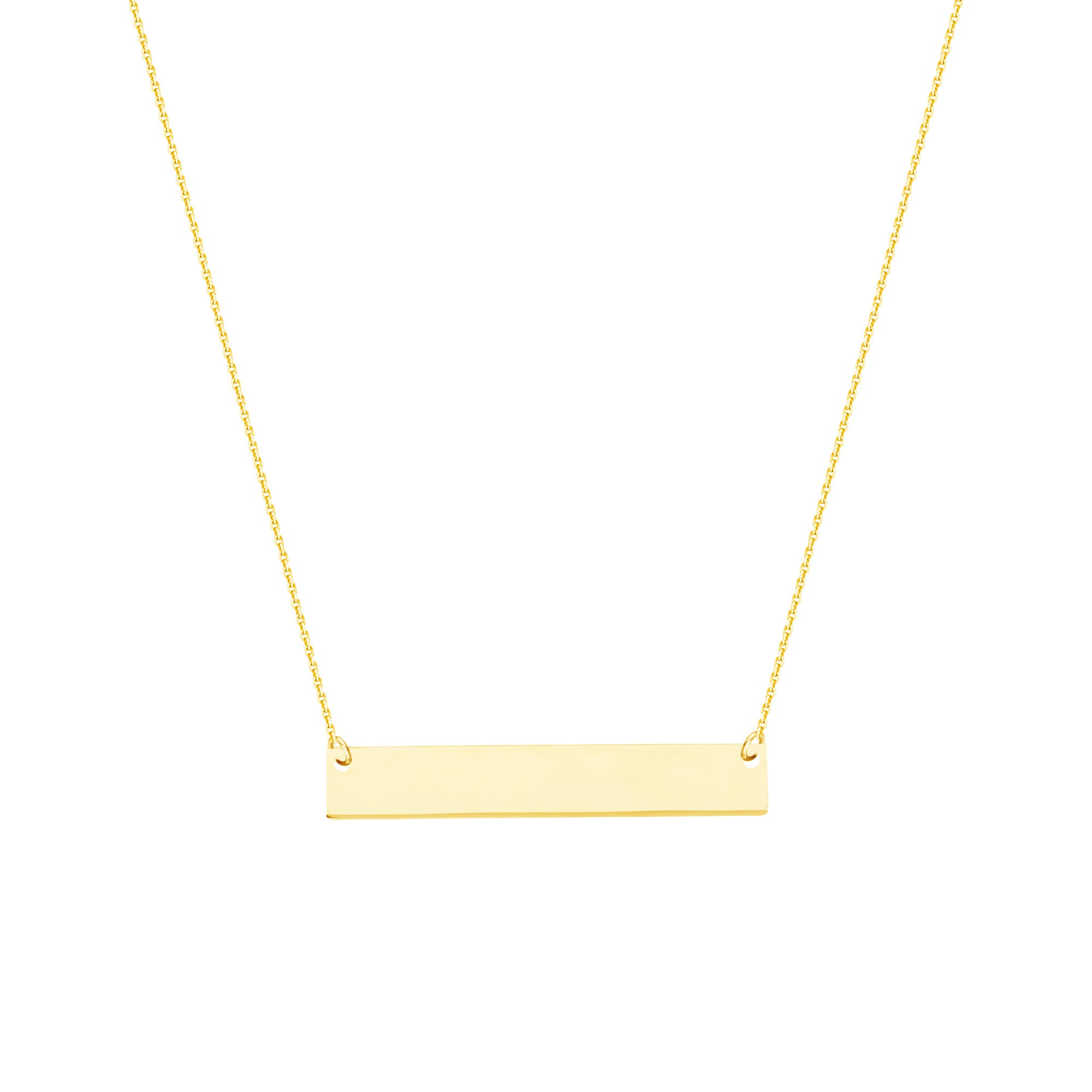 14K Gold Mini Bar Necklace - Dainty & Elegant Layering Jewelry for Women - Perfect for Everyday Wear, Gifts & Special Occasions