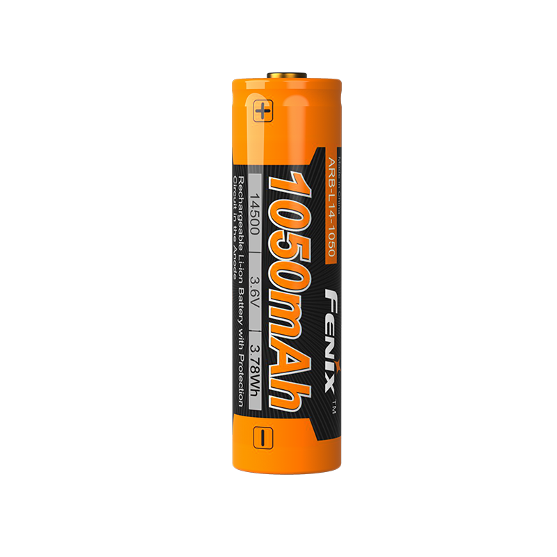 Fenix ARB L14 1050mAh 3.6V USB Rechargeable Lithium-ion AA Battery - Perfect for Flashlights, Cameras & Emergency Kits