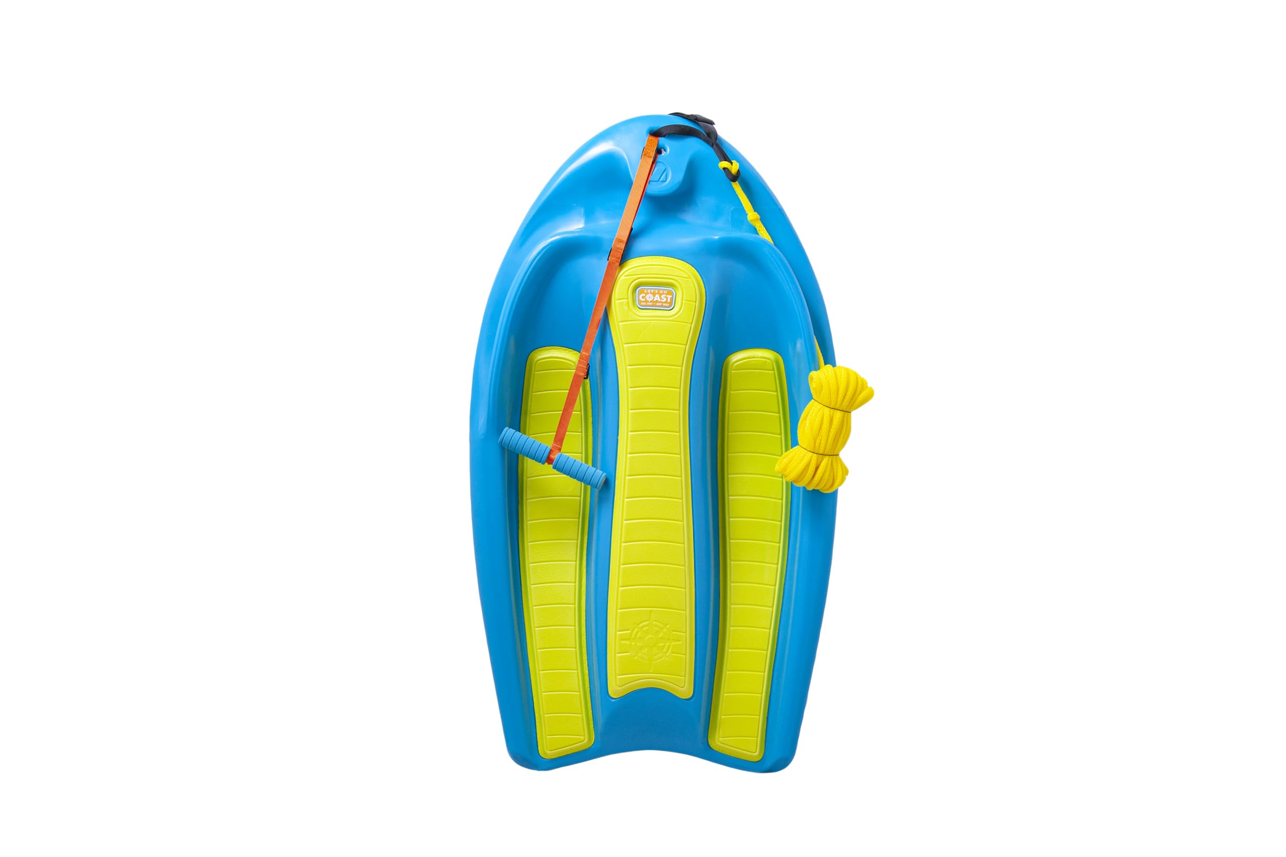 ZUP Coast Board All-in-One Kid's Wakeboard, Trainer Board, Kneeboard & Water Skis with Rope Handle – Perfect for Beginners & Young Riders | Ideal for Water Sports, Boating, Lake & Beach Fun | Great for Summer Activities & Family Bonding