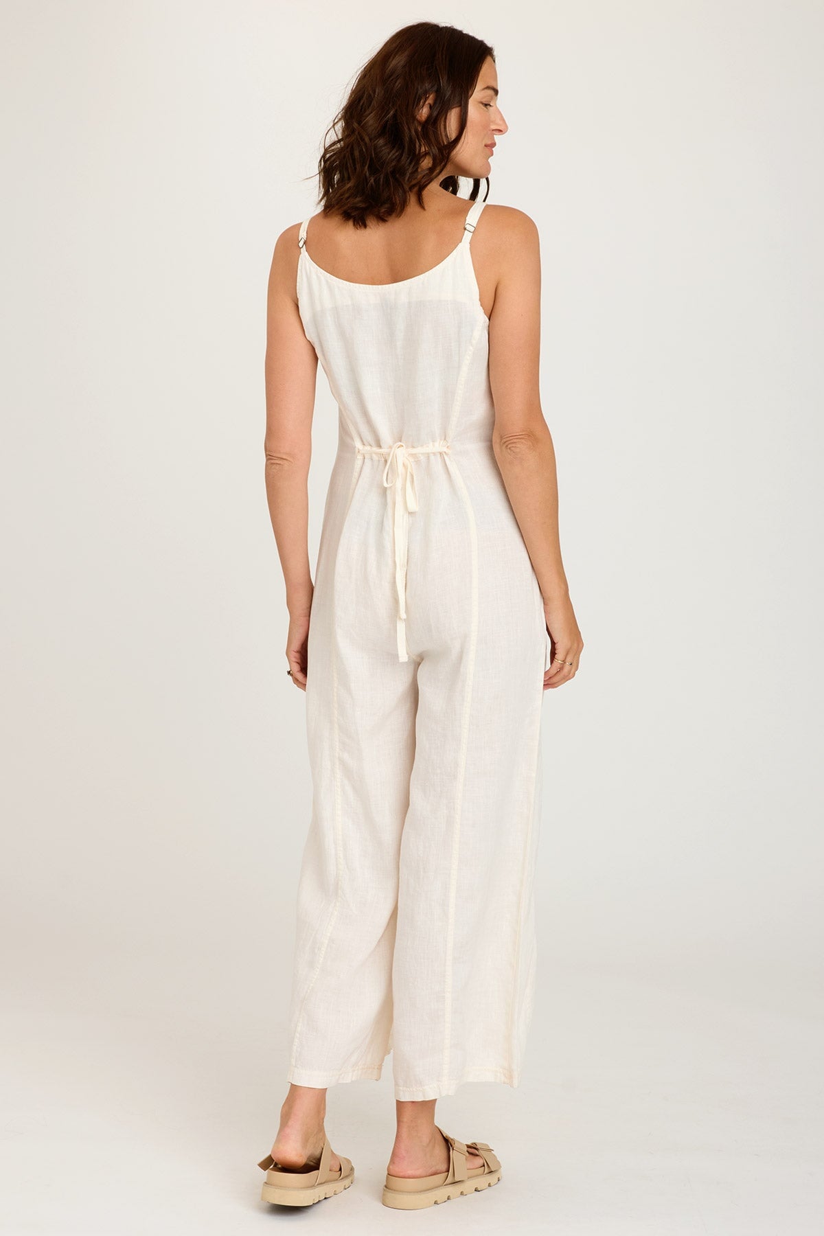 Stylish Macauley Crop Jumpsuit for Women - Trendy Summer Romper with Short Sleeves & Pockets | Perfect for Beach, Vacation, and Casual Outings