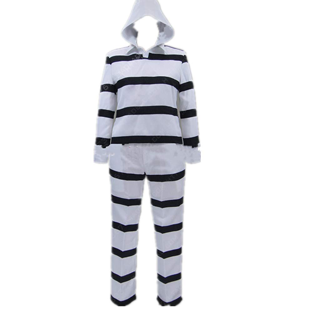 1818 Prison School Cosplay Costume Uniform Jumpsuit - Anime Cosplay Outfit for Halloween, Comic Con & Themed Parties - Perfect for Cosplay Enthusiasts & Halloween Costume Events