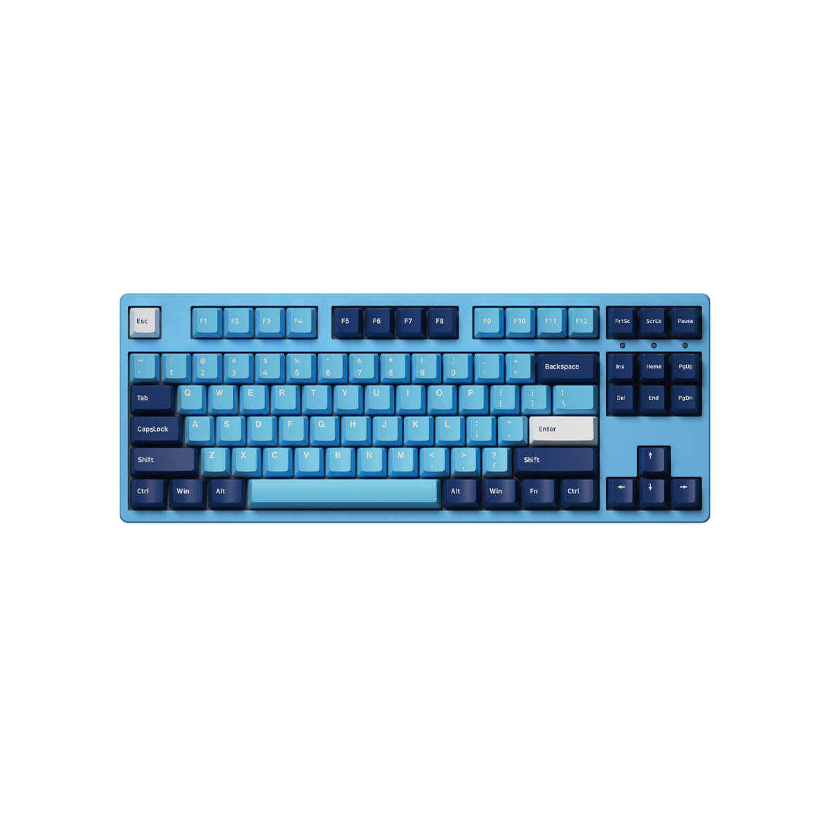 Akko Mirror Of The Sky 3087DS TKL Mechanical Keyboard with CS Lavender Purple Switches - Compact 87-Key Layout for Gaming & Typing - Perfect for Office, Home & Esports