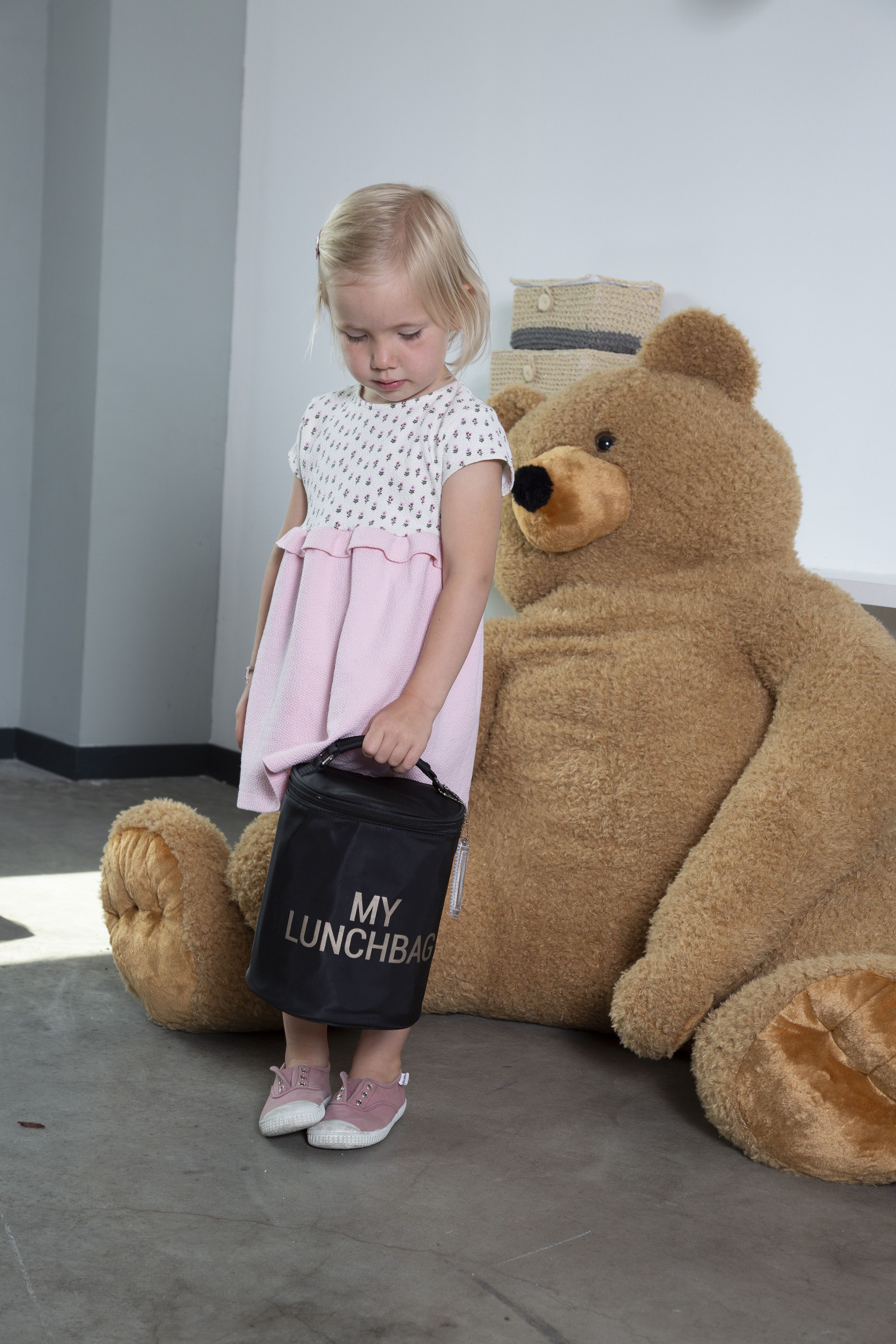 Childhome Kids MY LUNCHBAG - Insulated Lunch Box for School, Picnic & Travel - BPA-Free Reusable Lunch Bag for Boys & Girls - Perfect for Preschool, Kindergarten & Daycare