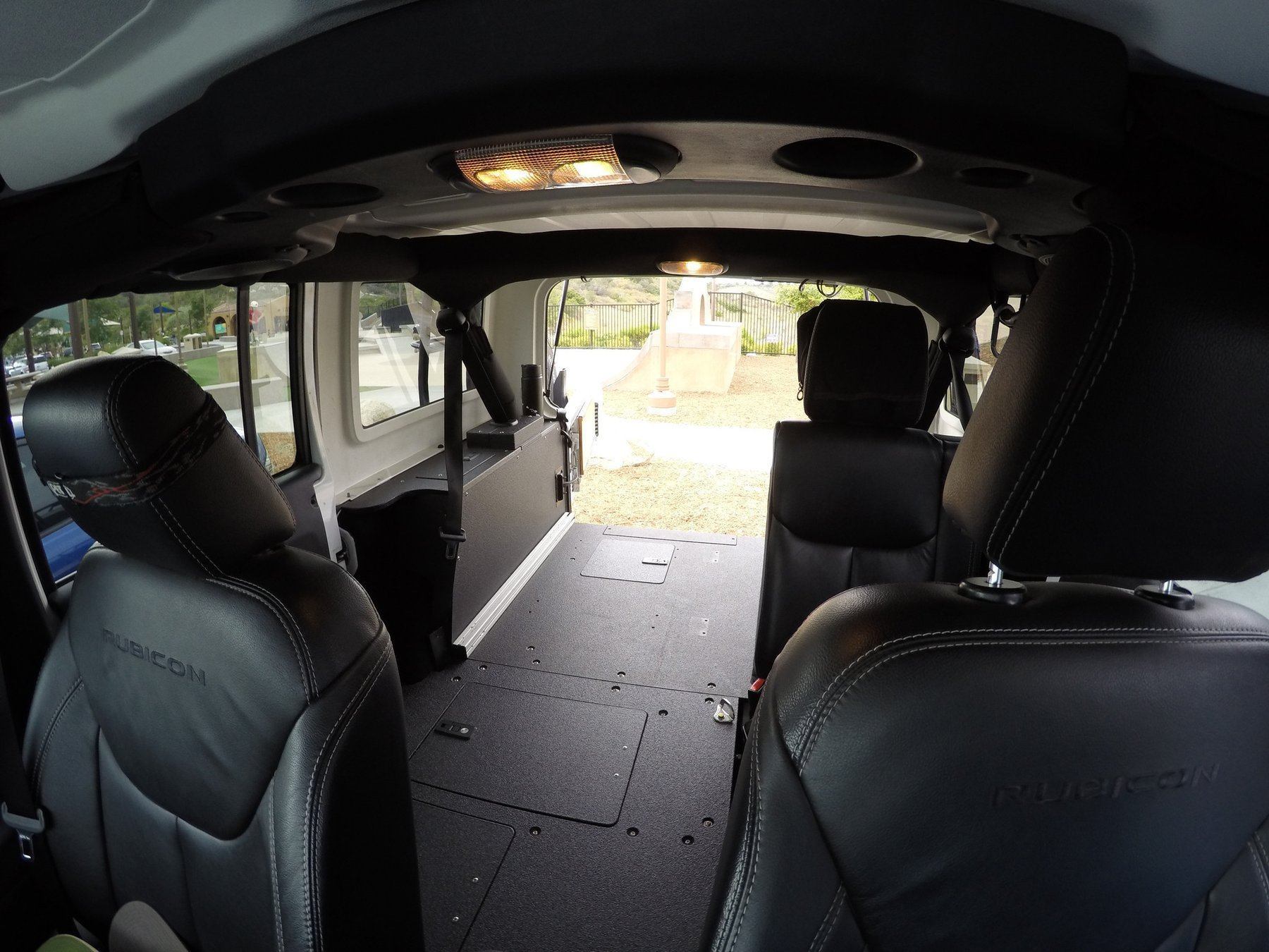 2007-2018 Jeep Wrangler JKU Sleeping Platform - Heavy Duty Rear Cargo Bed for Camping & Overlanding Adventures