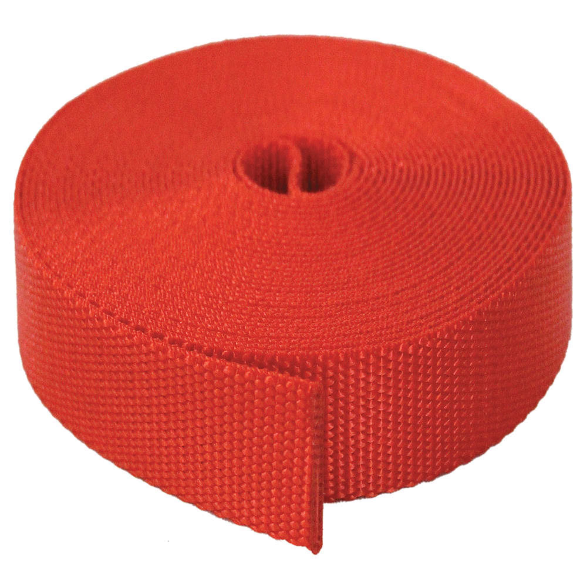 Heavy-Duty 1-Inch Bulk Webbing - 51 Feet Long, 3800 lb Load Capacity for Outdoor Gear, Straps & DIY Projects
