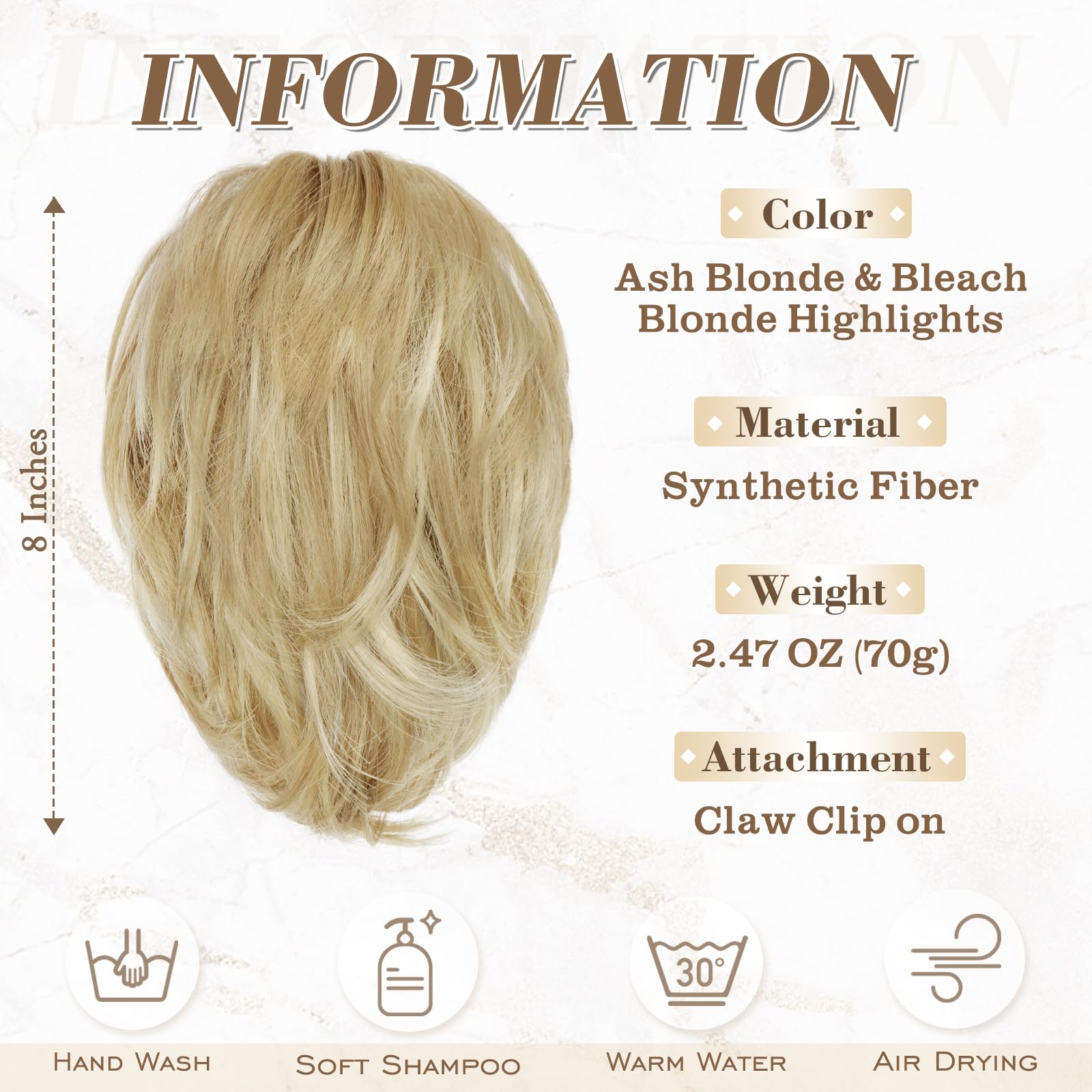 Ash Blonde & Bleach Blonde Highlights