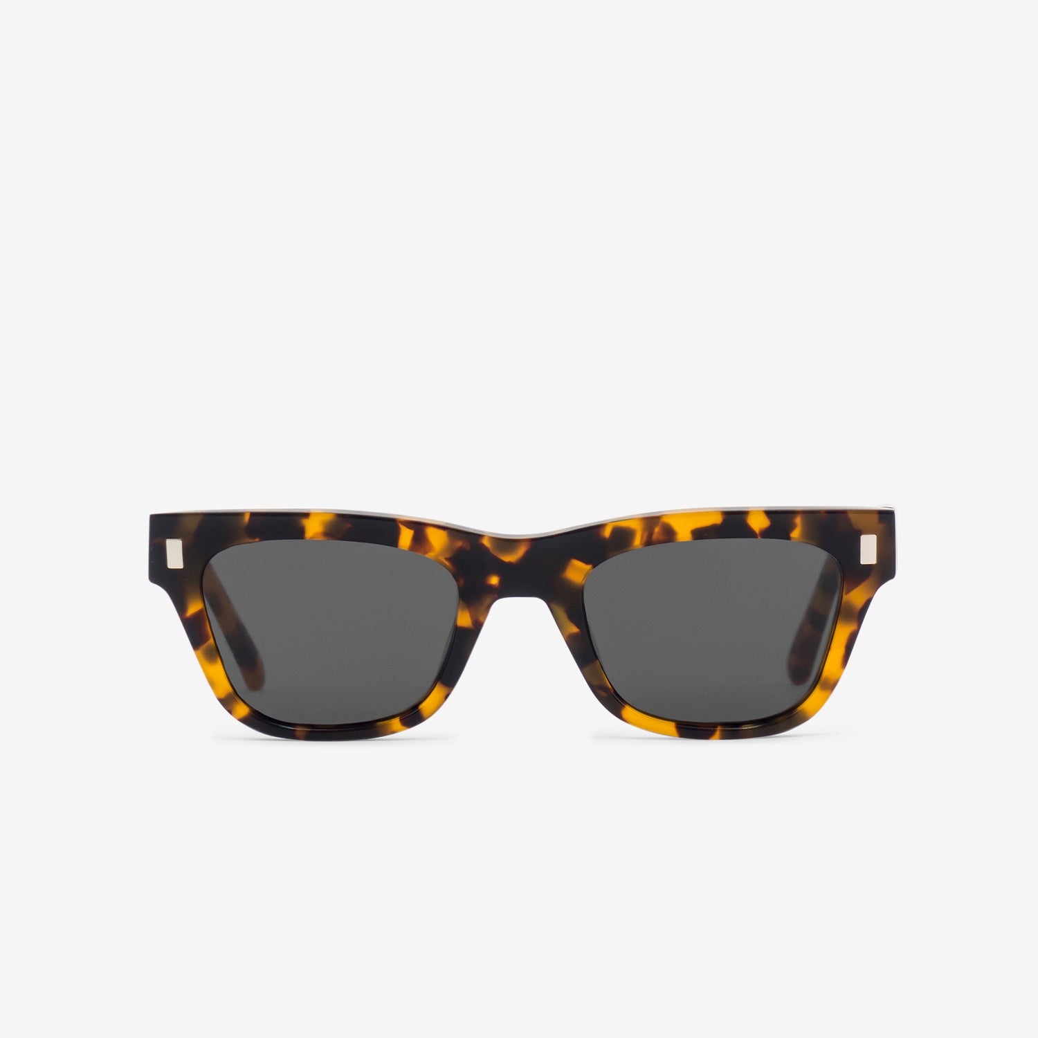 Aki Havana Sunglasses with Grey Solid Lenses - Stylish UV Protection Shades for Men & Women - Perfect for Beach, Driving, and Outdoor Activities