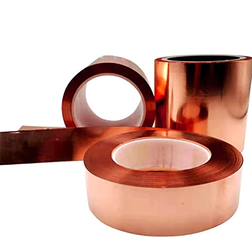 High Purity Custom Copper Foil Sheet & Coil for Scientific Research - 100mm x 100mm x 0.5mm (10 Pack) - Ideal for Lab Experiments, Electronics Projects, and DIY Crafting