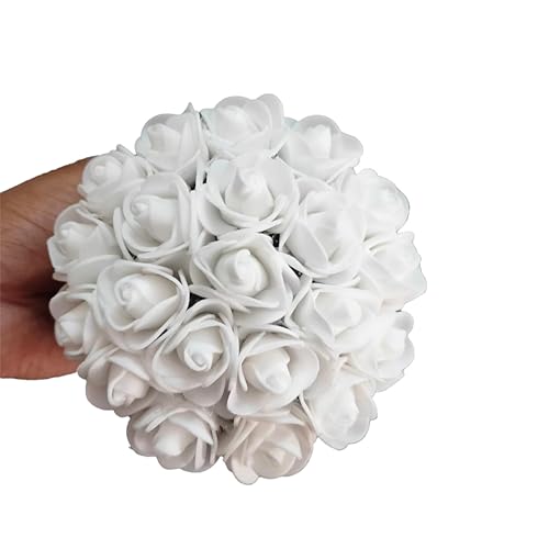 KETAKETI Bridal Hair Accessories - Artificial Paper Flower Bun & Gajra Juda for Women & Girls | Wedding Hairstyle Decorations | Perfect for Bridal, Mehendi & Indian Traditional Ceremonies