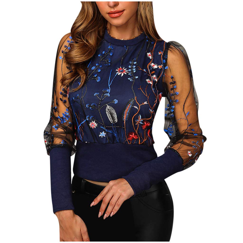 Women's Long Sleeve Graphic Print T-Shirt - Sexy Slim Fit Blouse Top for Streetwear & Fall Fashion | Perfect for Casual Outfits, Date Nights & Layering
