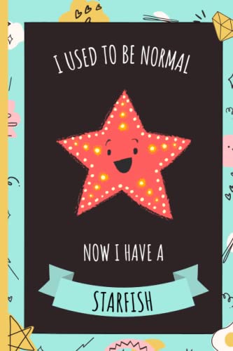 Funny Starfish Lover Notebook - 6x9 Inches, 110 Pages - Perfect Gift for Marine Life Enthusiasts | Ideal for Journaling, Note-Taking & Creative Writing (Italian Edition)