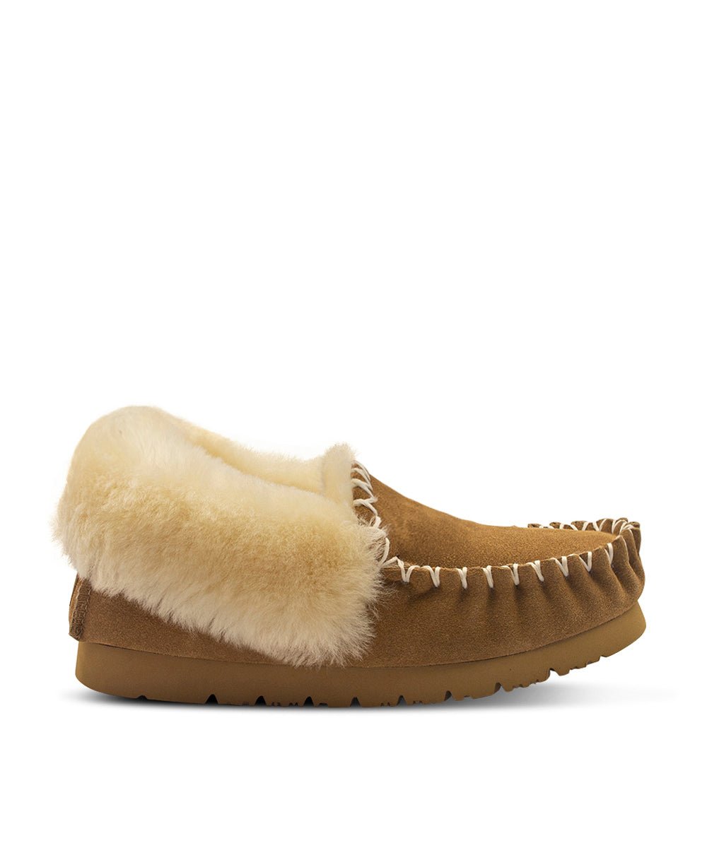 Men's UGG Colette Moccasin Slippers - Genuine Sheepskin Indoor/Outdoor House Shoes for Comfort & Warmth - Perfect for Winter, Lounging & Casual Wear