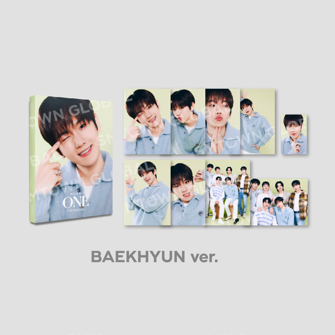 EXO Official Fan Meeting 2024: ONE MD Postcard Book Set - Perfect for K-Pop Collectors, Fan Gifts, and Memorabilia Displays
