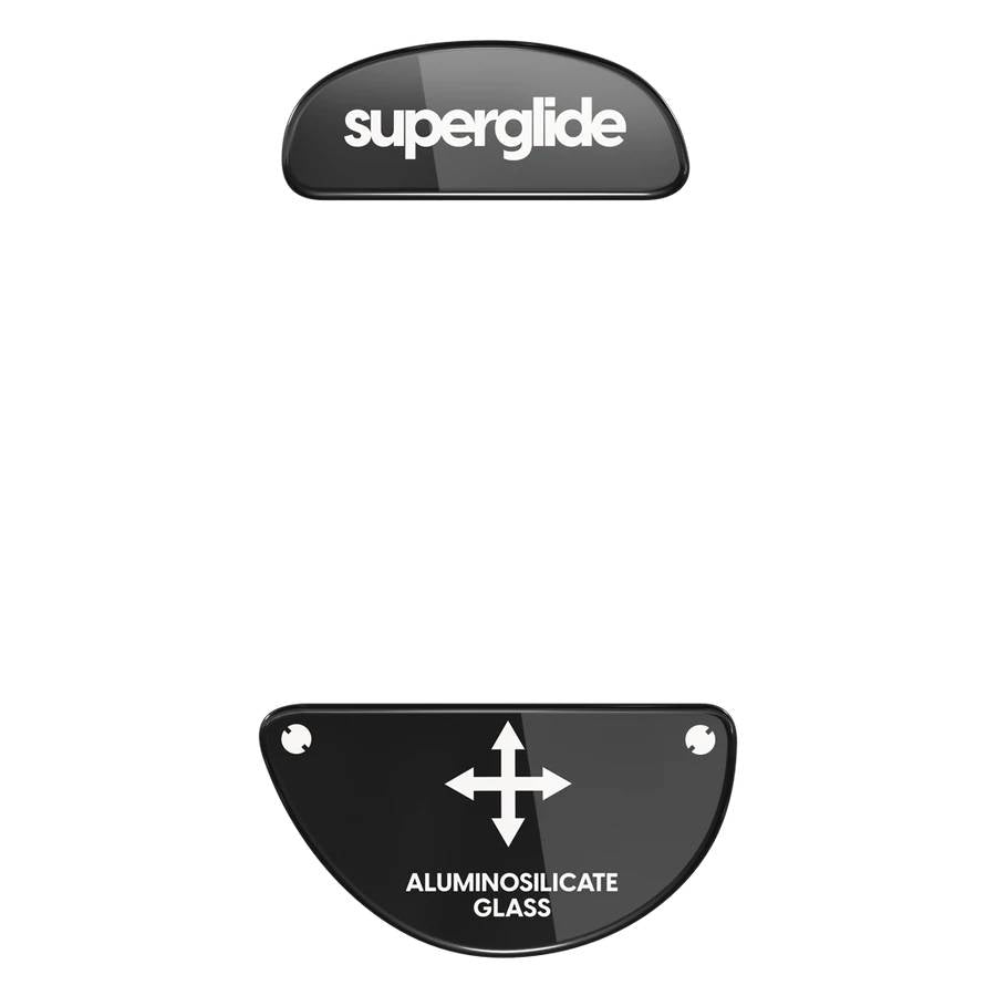Pulsar Superglide Glass Mouse Skates for Zowie EC Series - Ultra Smooth Gaming Mouse Feet for Esports & FPS Games - Perfect for Competitive Gaming & Office Use