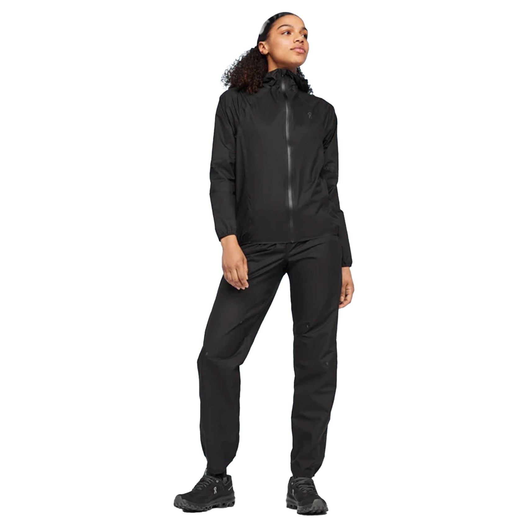 Women's On Running Ultra Waterproof Jacket - Lightweight Windproof Raincoat for Hiking, Running & Outdoor Activities