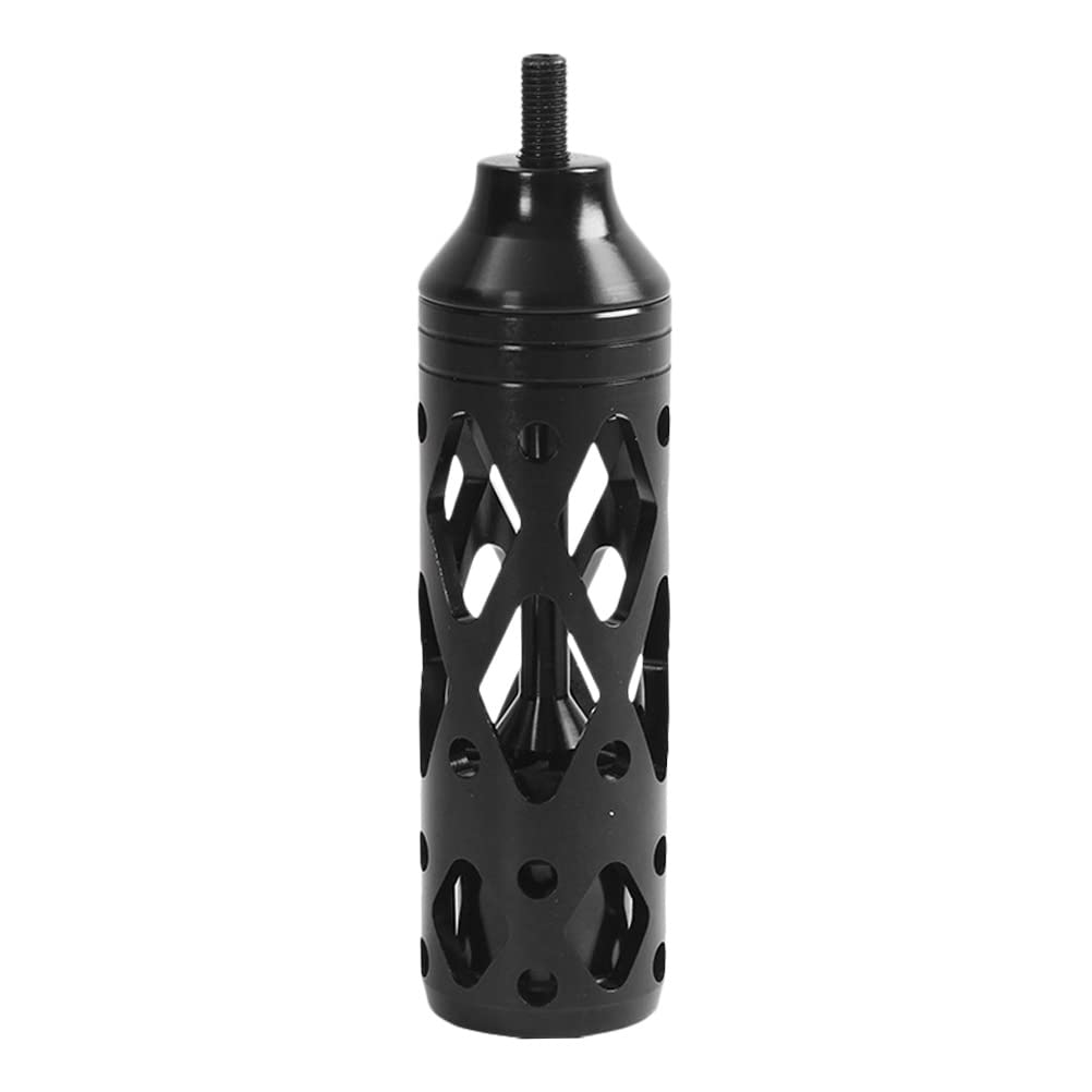 LIOOBO Black Compound Bow Stabilizer - Vibration Dampener & Gimbal Accessory for Hunting & Target Practice | Improves Accuracy & Reduces Noise | Professional Archery Equipment for Bowhunting Deer, 3D Archery Ranges & Field Competitions | Perfect Gift for Outdoor Enthusiasts | Ideal for Hunting, Target Practice, Competition & Backyard Shooting | Use in Forests, Archery Ranges & Outdoor Training