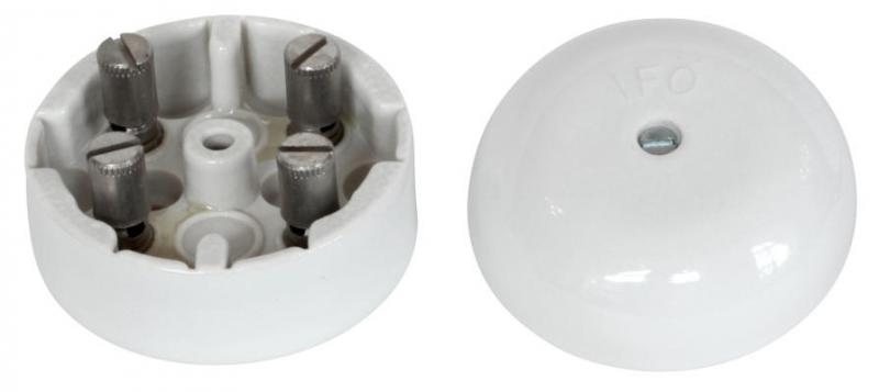 Kulodosa Vit Porcelain 55mm Round Plate - Perfect for Desserts, Appetizers, and Elegant Dining Table Settings