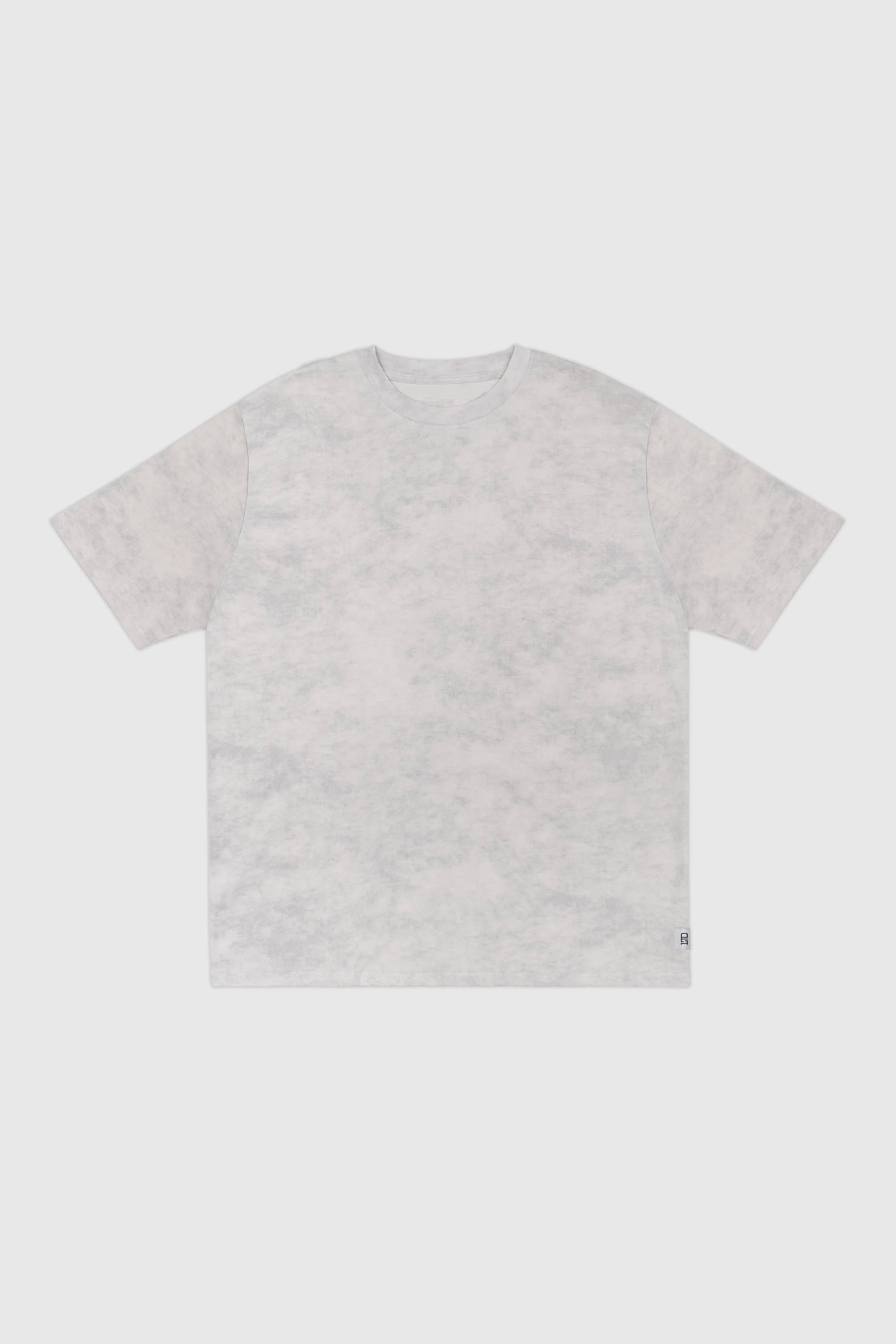 Oversized T-Shirt for Women - Soft Mineral Cream Cotton Tee - Loose Fit Casual Top for Everyday Wear, Lounge & Street Style