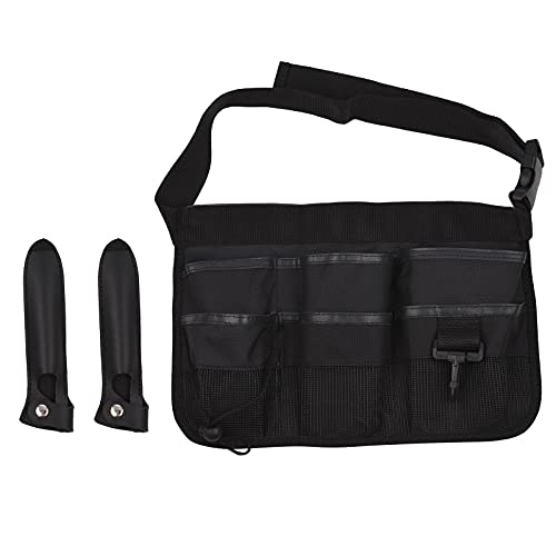 Professional Salon Barber Scissors Pouch - Waist Bag for Hairdressing Shears, Combs & Tools | Durable Organizer for Stylists & Barbers | Perfect for Salon, Home Haircuts & Mobile Grooming Services