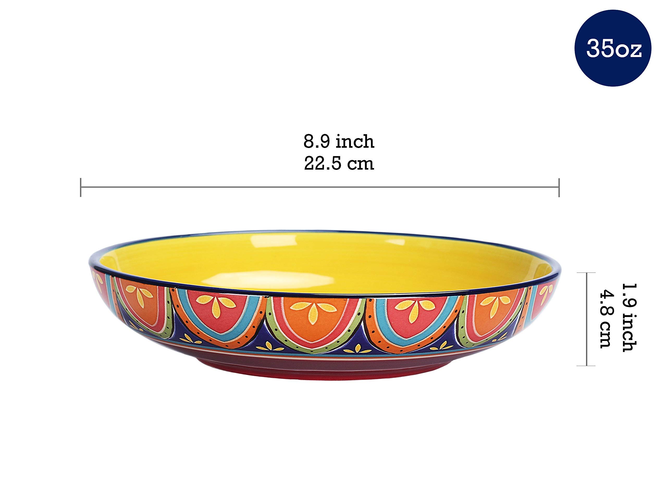 Bico Tunisian 16-Piece Ceramic Dinnerware Set for 4 - 11