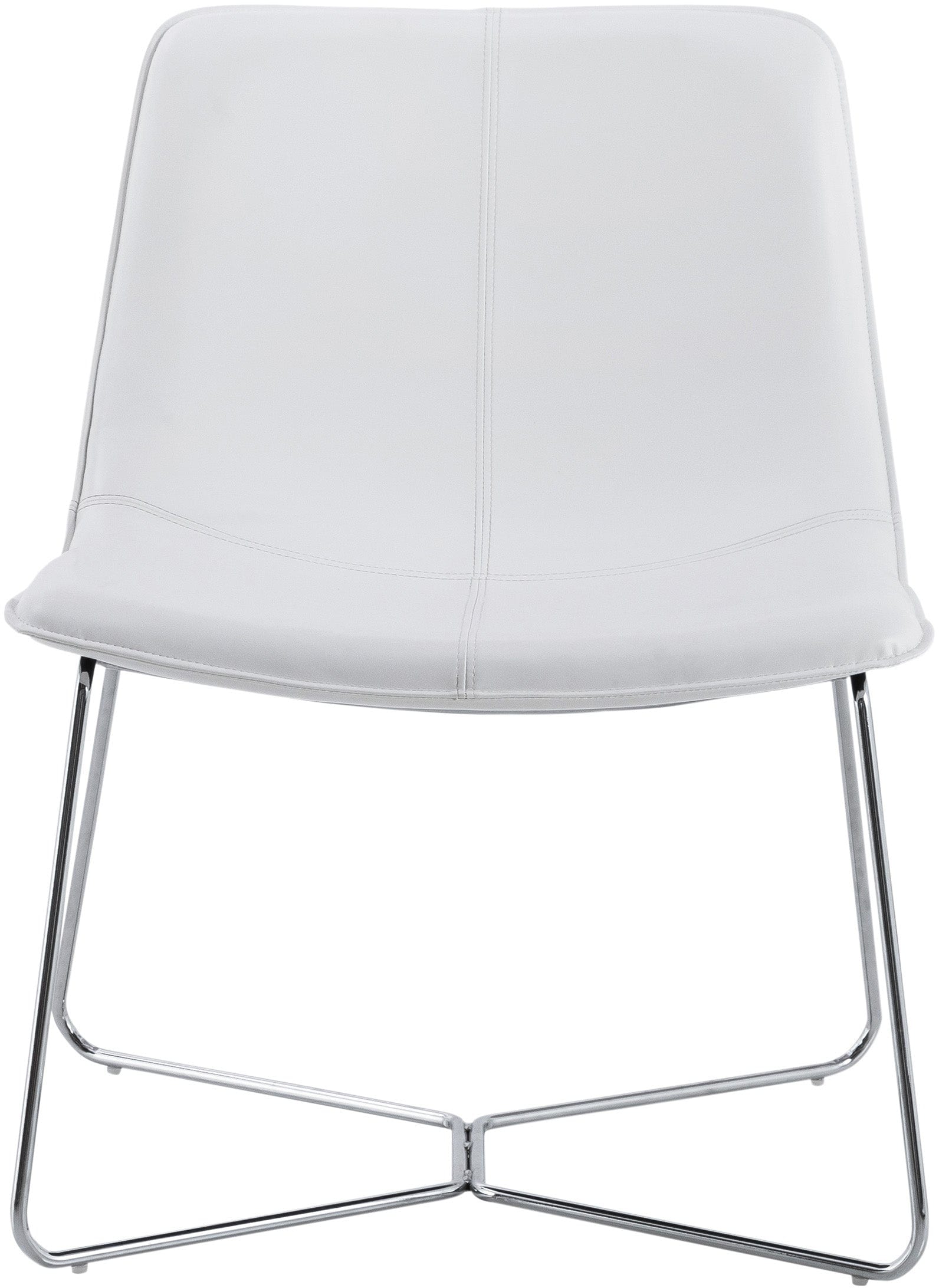 Office Star Grayson Accent Chair - Modern Home Office Chair with Padded Seat & Metal Base - Perfect for Home Office, Living Room & Reading Nook