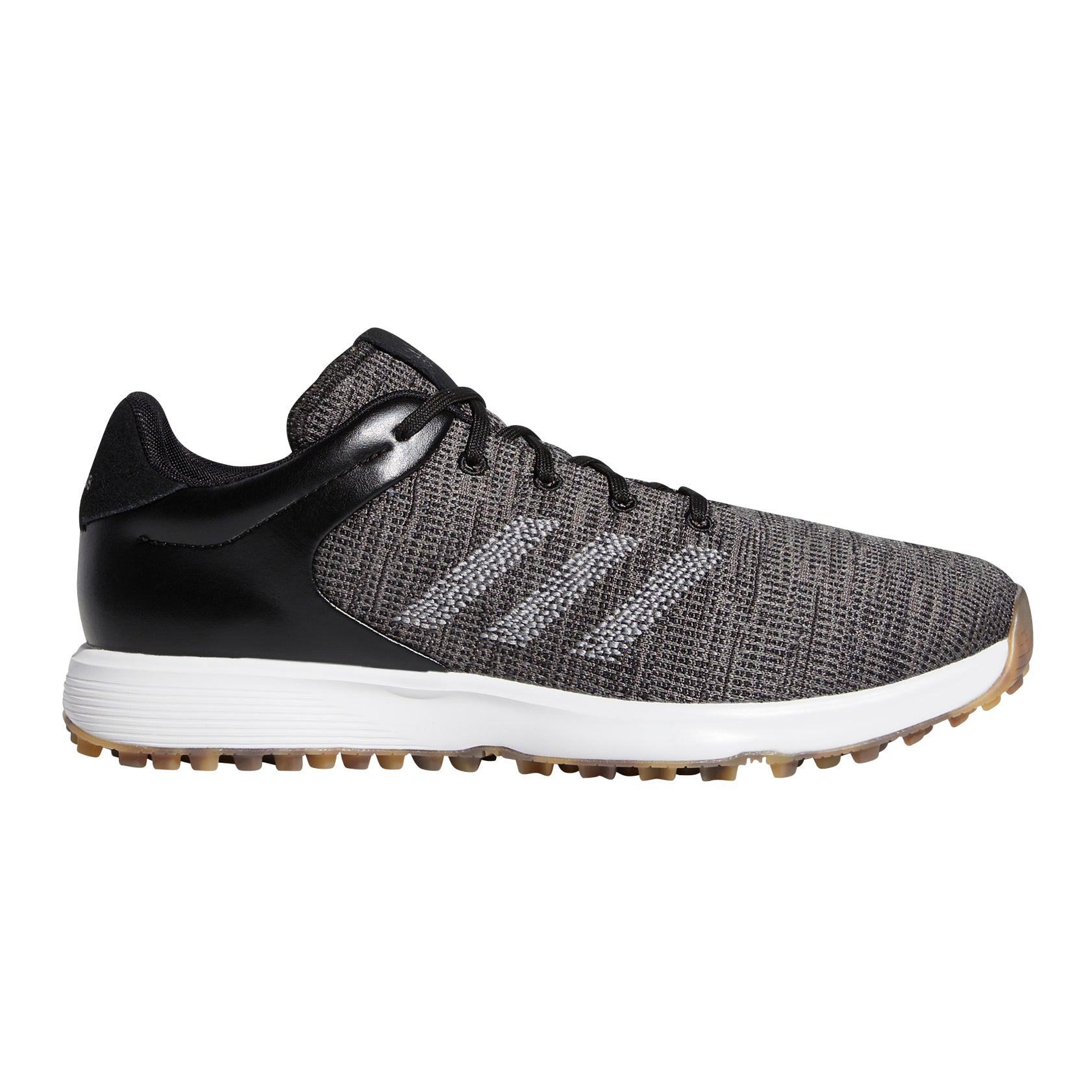 Adidas S2G Core Black Men's Golf Shoes - Lightweight & Waterproof for Comfortable Play on the Course | Perfect for Walking & Swinging