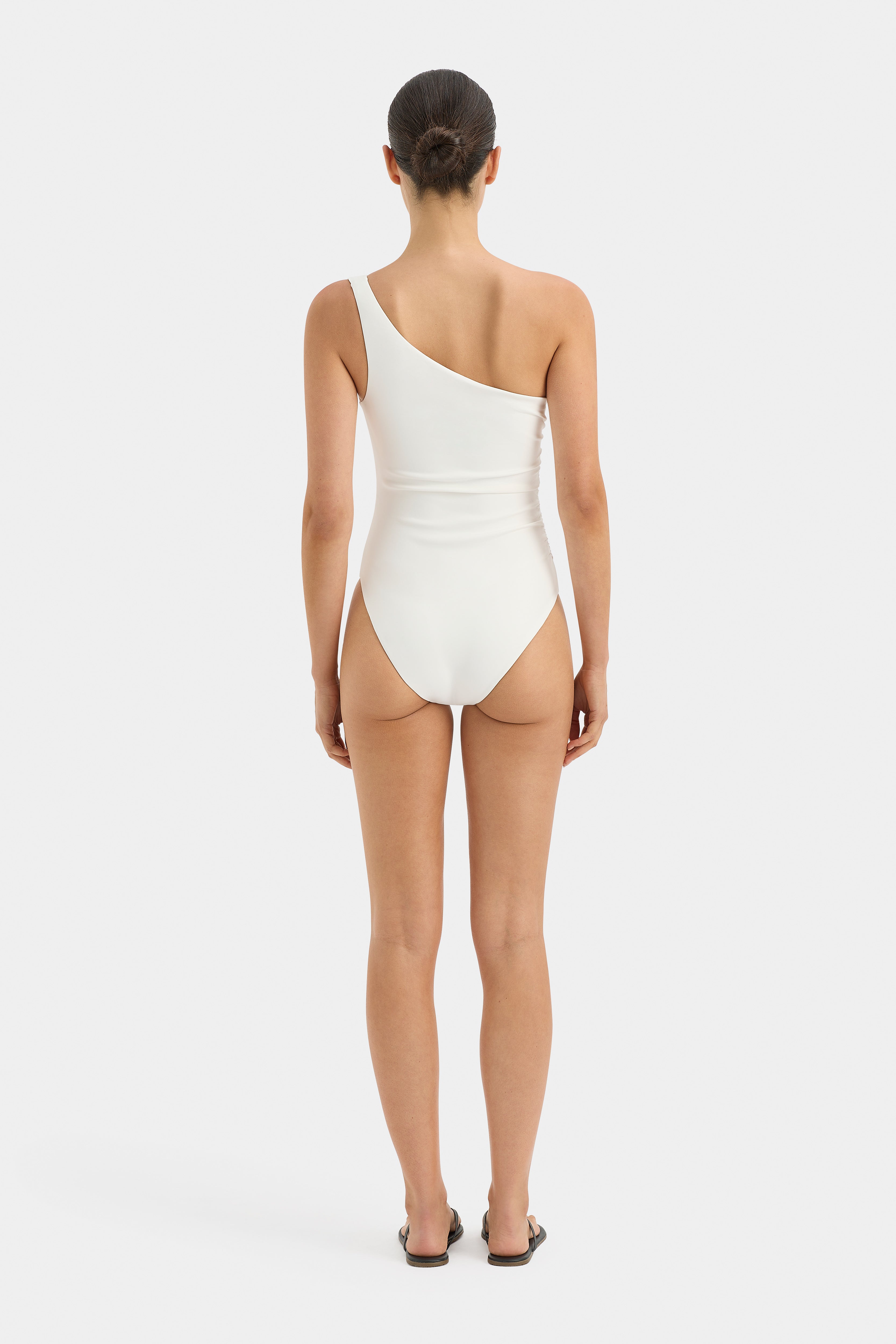 Louis One Shoulder One Piece Swimsuit - Sexy Monokini Bathing Suit for Women, Beach & Pool Party Wear