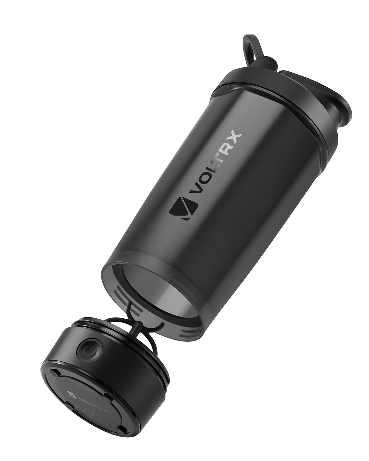VOLTRX USB C Rechargeable Electric Protein Shaker Bottle - 24oz BPA-Free Titanium Blender for Protein Shakes & Meal Replacement - Perfect for Gym, Workout & Post-Training Recovery
